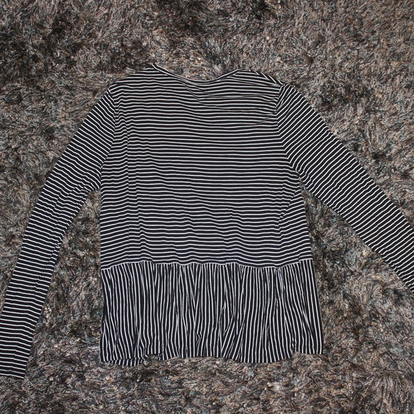 Old Navy Striped Long Sleeve L New Fall - Picture 5 of 6